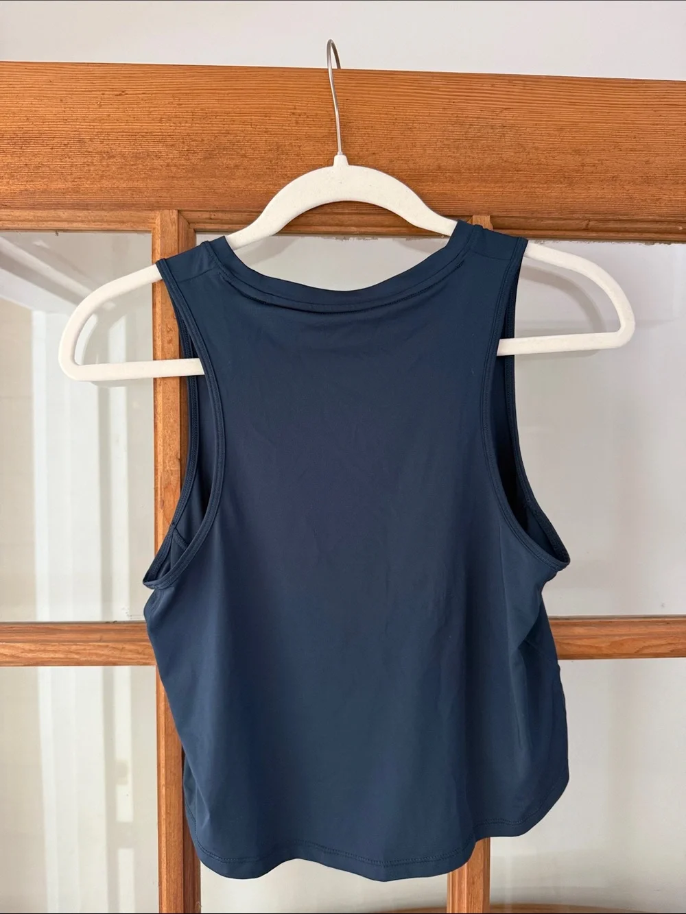 Set of 3 Nike Cropped Athletic Tanks with Silver Swoosh